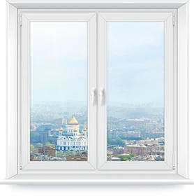 Veka Alphaline двухстворчатое